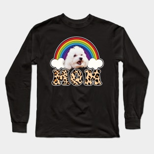 Bichon Frise Mom Long Sleeve T-Shirt